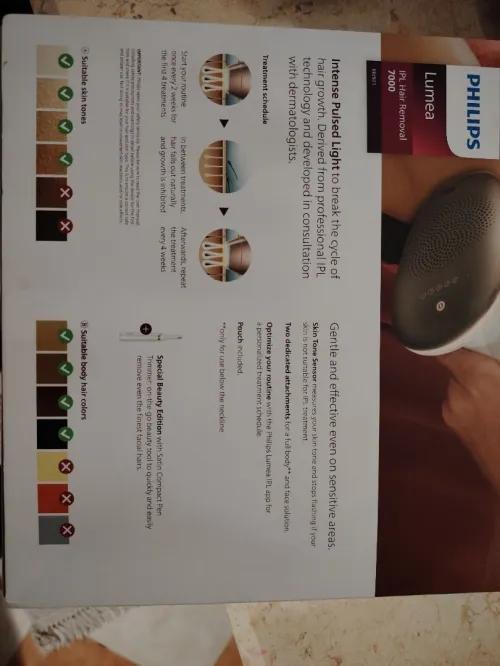 Epilateur Lazer Philips