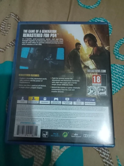 The last of us part 1 remaster ps4