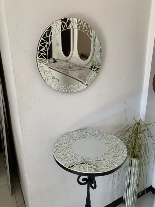 Table décoratif en mosaïque 