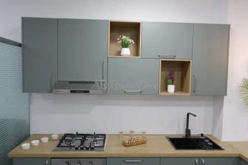 Cuisine en Egger Mdf High gloss