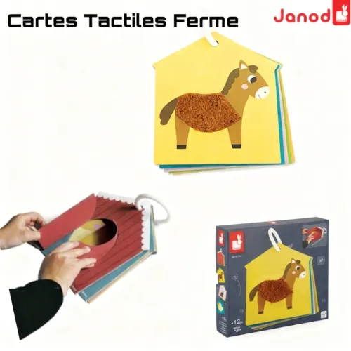 Cartes Tactiles Ferme