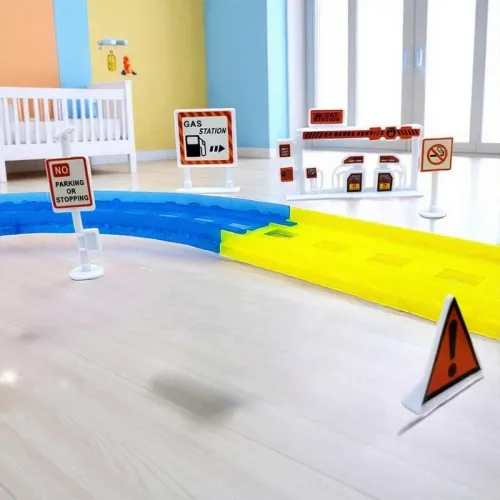 Piste de Jeu Éclairée a Grande Base La pat'patrouille