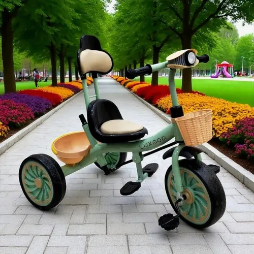 Tricycle multifonction Enfants avec Sonnette et Panier