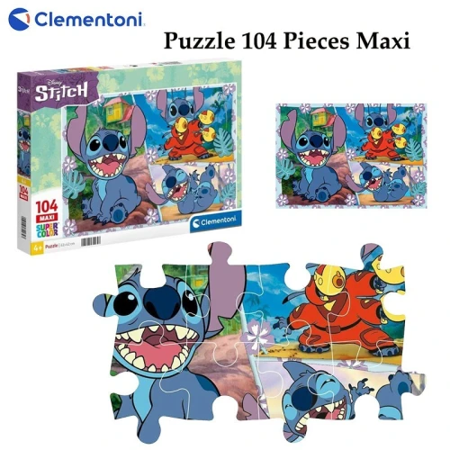 Puzzle 104 Pieces Maxi Clementoni
