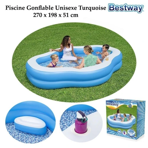 Piscine  270 x 198 x 51 cm  Bestway