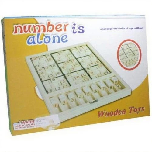 Sudoku jeu de société en bois