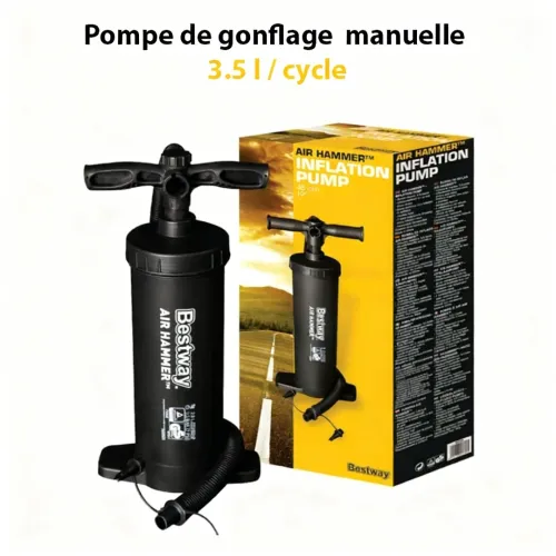 Pompe de gonflage manuelle 3.5 l / cycle Bestway