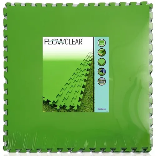 Tapis de sol pour piscine modulable 234 x 234 Cm  Bestway