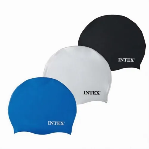 Bonnet de natation silicone  Intex