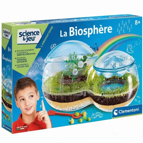 Science & jeu La biosphère Clementoni
