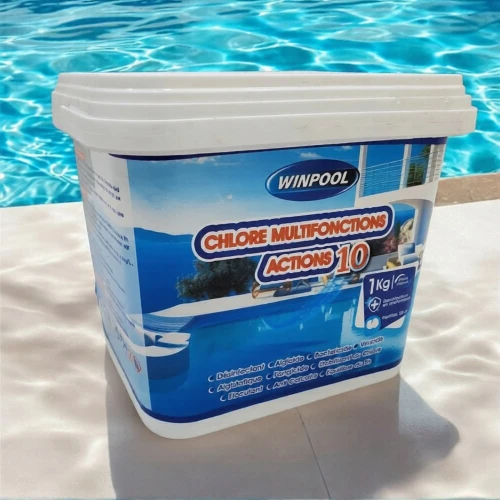 Chlore Piscine action 10 Multifconction 1kg WINPOOL
