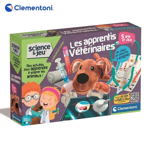 Jeu de Science Les Apprentis Vétérinaires Clementoni