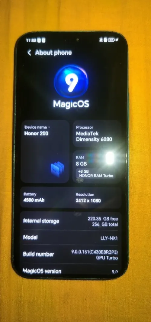 Hwawei Honor 200