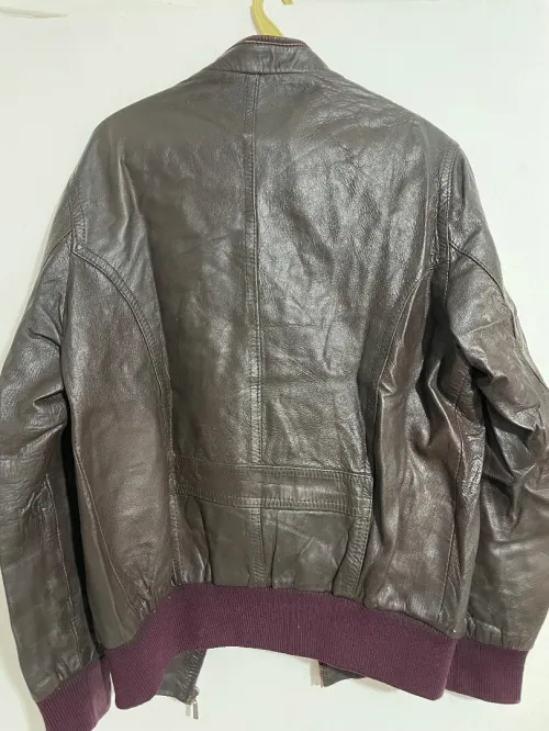 Veste cuir
