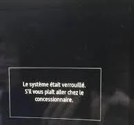 RENAULT-DACIA REPARATION ECRAN VERROUILLE ET ACTIVATION OPTION