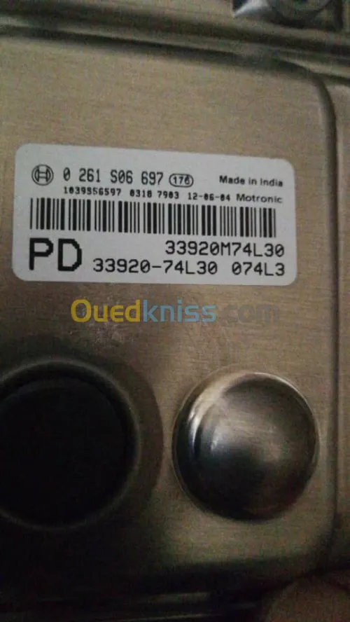 Calculateur moteur Bosch Plug & Play, Suzuki, 0261S06697, 33920M74L30 original neuve+programmation