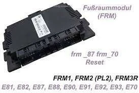 FRM2/3  BMW/MINI COOPER reparation/programmation/scanner Garantie 6 Mois