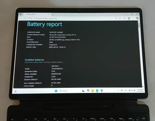 Microsoft Surface Pro 9 i5 / 16GB / 256GB