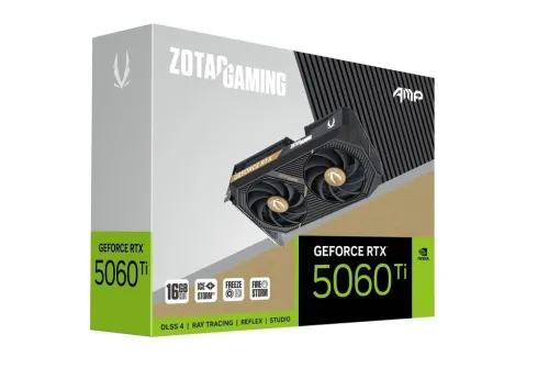 GEFORCE RTX 5060 Ti ZOTAC GAMING 16GO GDDR7 (utilisé 2 mois)