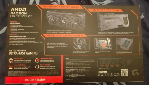 Gigabyte Radeon RX 9070 XT GAMING OC 16G