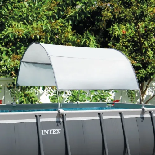 Voile d'ombrage pour piscine hors sol Intex