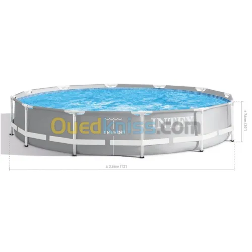 Piscine Prism Frame ronde 3.66 x 0.76 m