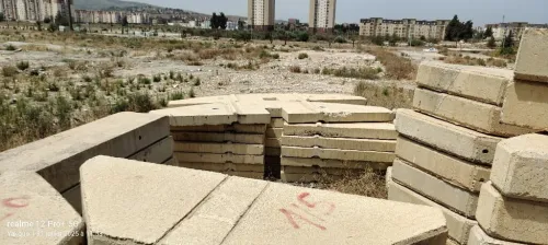 contre poids grue حجر الرافعة 