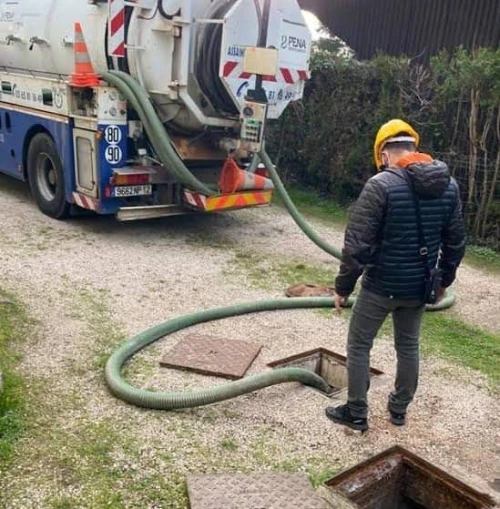 Camion Dėbouchage Vidange nettoyage 