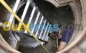 Camion Nettoyage Dėbouchage Vidange