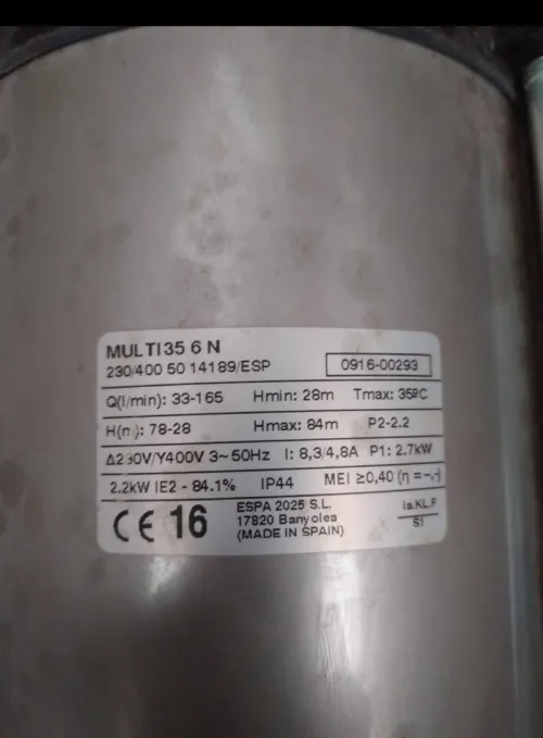 POMPE ESPA MULTI 35 6n