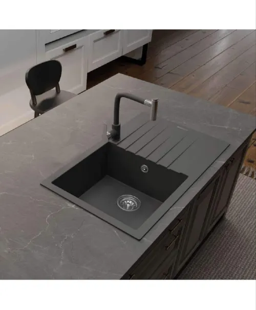 Evier de cuisine en granite / quartz