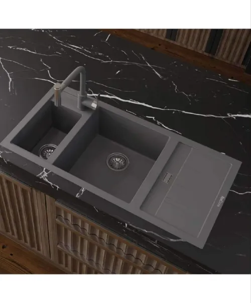 Evier de cuisine en granite / quartz