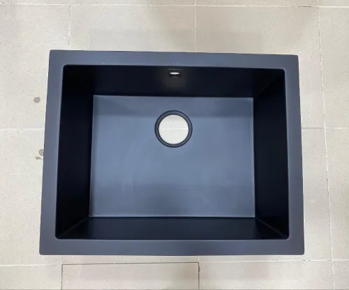 Éviers de cuisine sous plan en granite / quartz