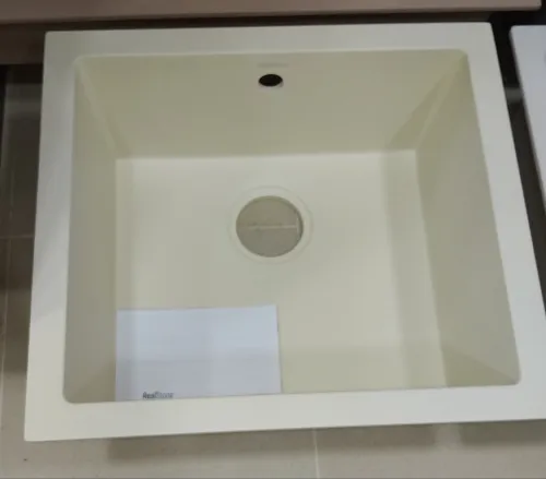 Éviers de cuisine sous plan en granite / quartz