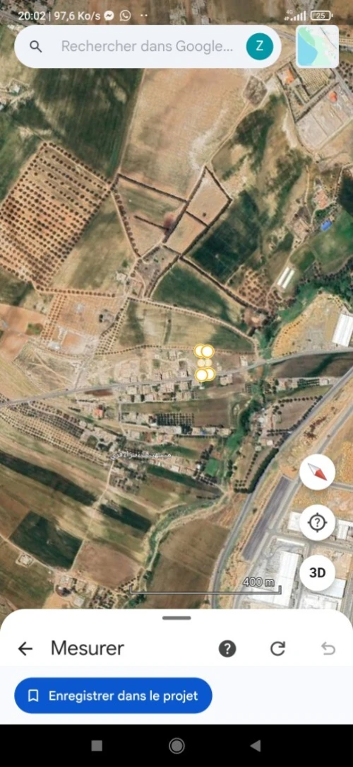 Vente Terrain Bouira Oued el berdi