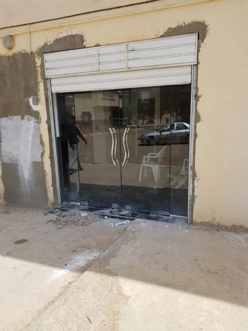 Façade en verre 