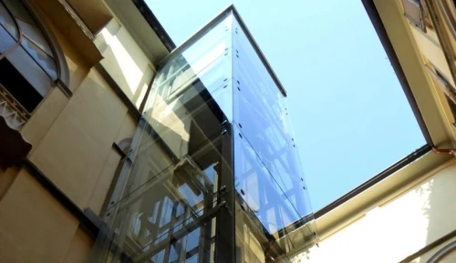 Façade en verre 