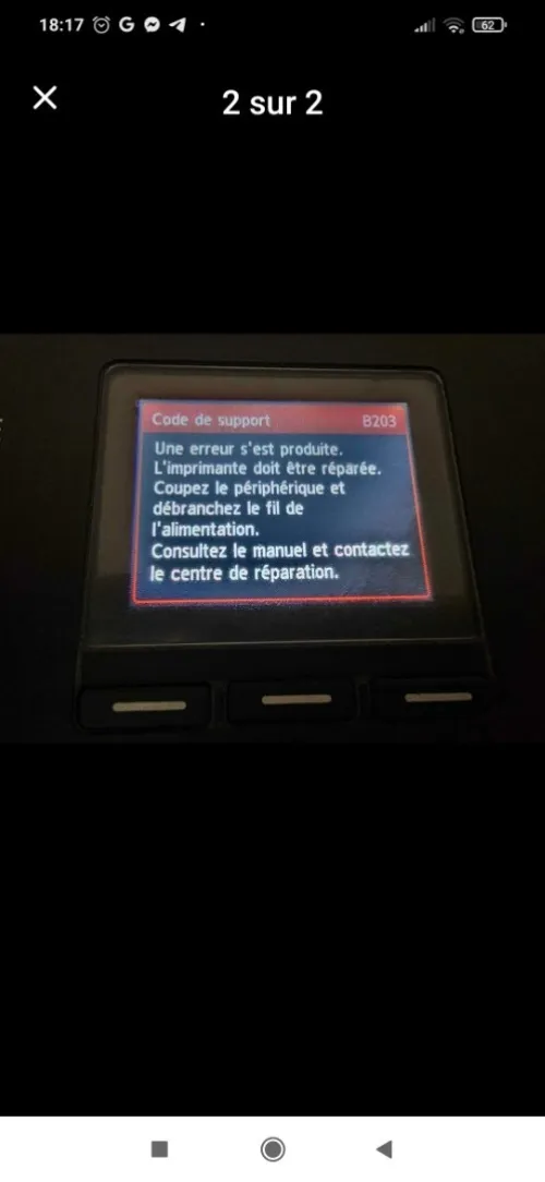Imprimante MG5750 