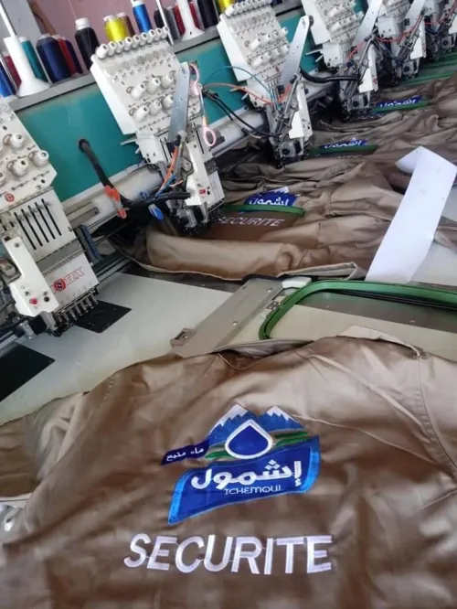 Broderie logo sur toutes les supports