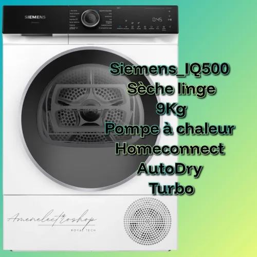 Sèche linge Pose libre Siemens_IQ500 