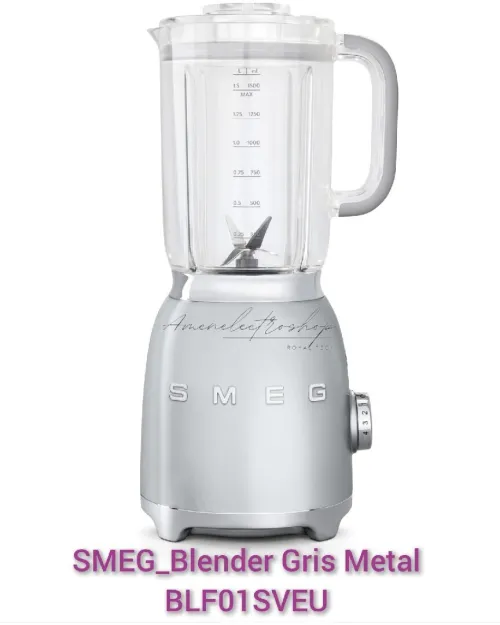 Blender Smeg Gris Metal
