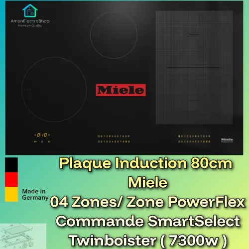 Miele Plaque de cuisson 80cm Induction