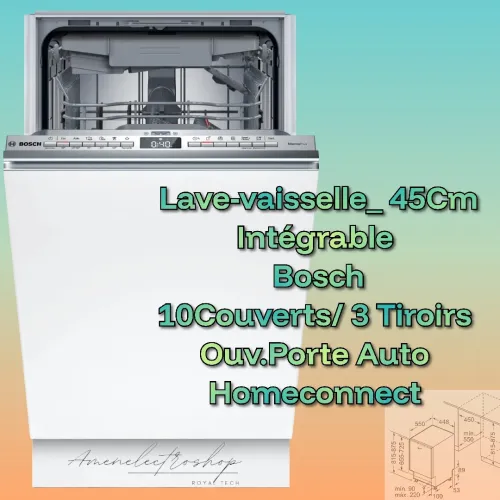 Bosch/ Lave-vaisselle Encastrable 45cm