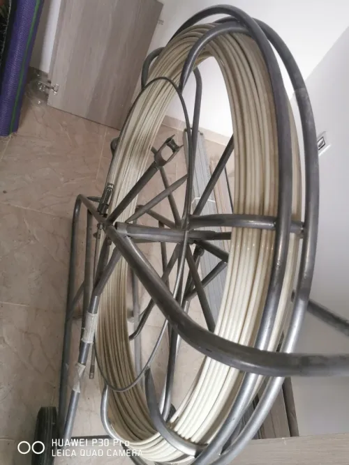 aiguille de tirage fibre optique