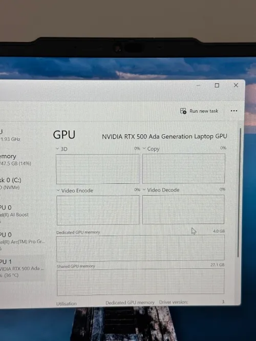 Thinkpad P14s ultra 7 155H 48/512 RTX 500ADA 4GB