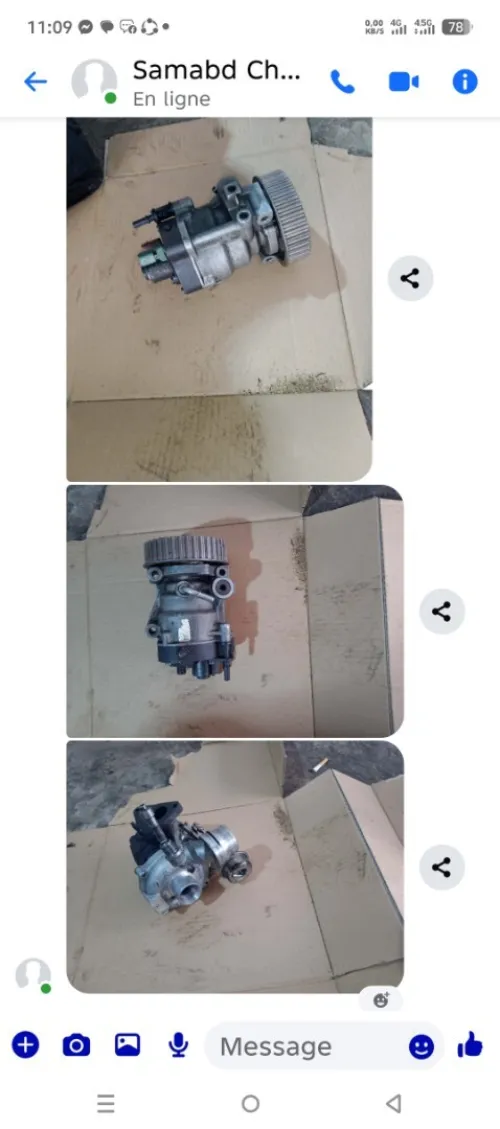 Turbou pompe injection Gongou dci