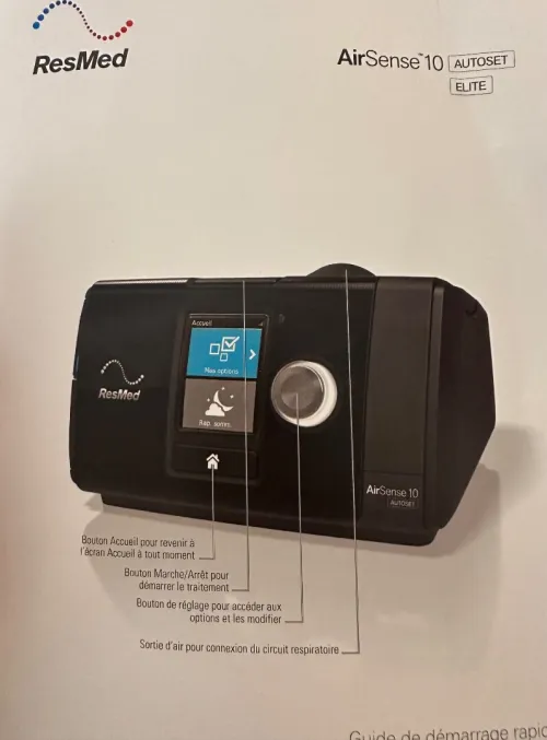 للبيع: جهاز ResMed AirSense 10 AutoSet + قناع AirFit N20