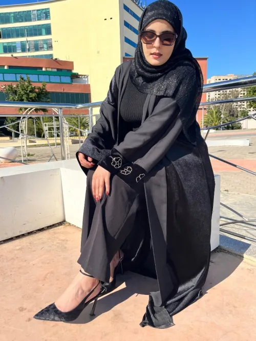 Kimono velours قطيفة للعيد