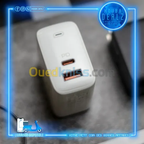  CHARGEUR AUKEY OMNIA 65W Fast ORIGINAL