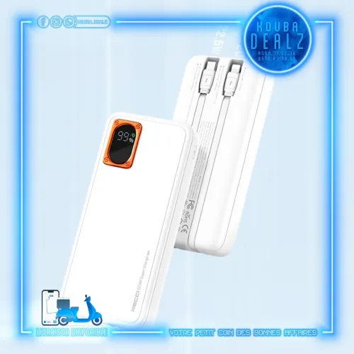 PowerBank Recci Phantom 20.000MAh Dual 22.5w ORIGINAL 